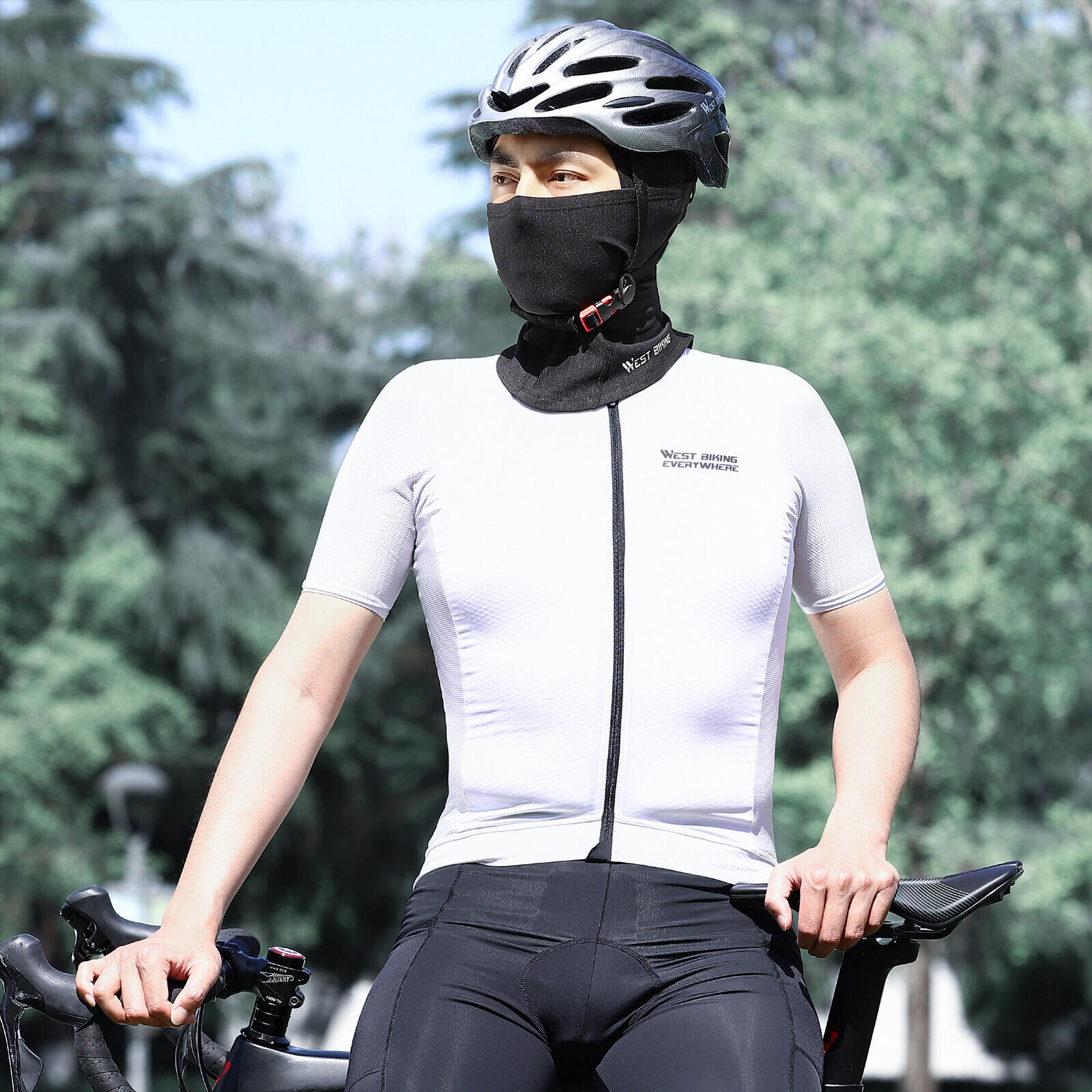 Cagoule Cycliste WEST BIKING Mesh (Multi-Saisons) 4/7