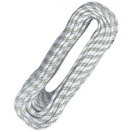 Statikseil Singing Rock R44 11 mm weiß‑grün Rolle 100 m geringe Dehnung EN 1891