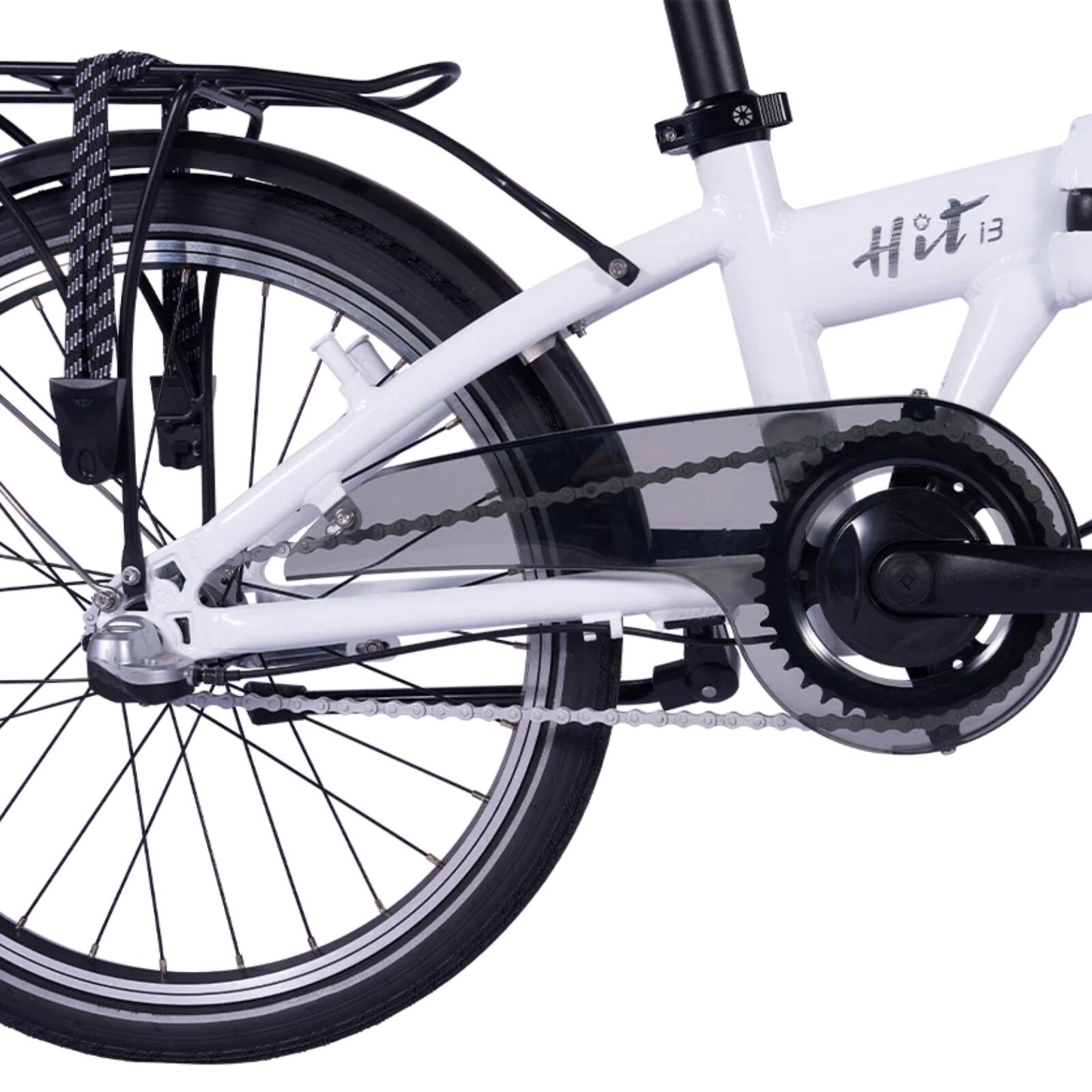 Dahon HIT i3 20“ cloud (branco) - Bicicleta dobrável 4/7