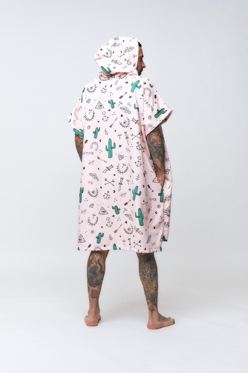 Poncho Surf Adulto - Hype - Rosa 2/4