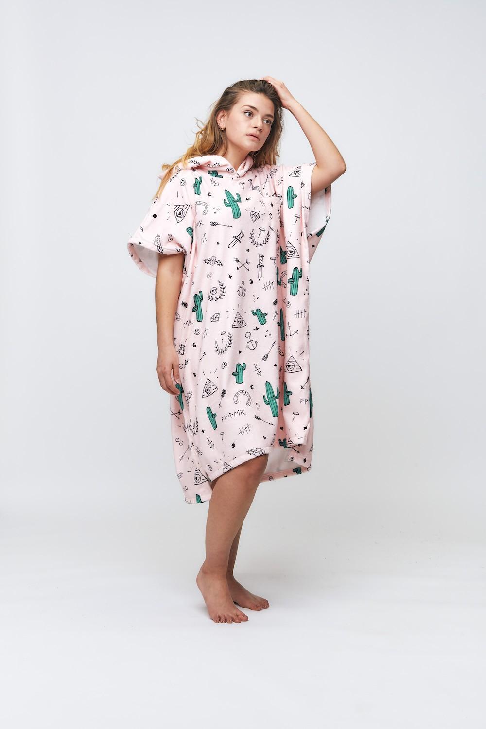 Poncho Surf Adulto - Hype - Rosa 4/4