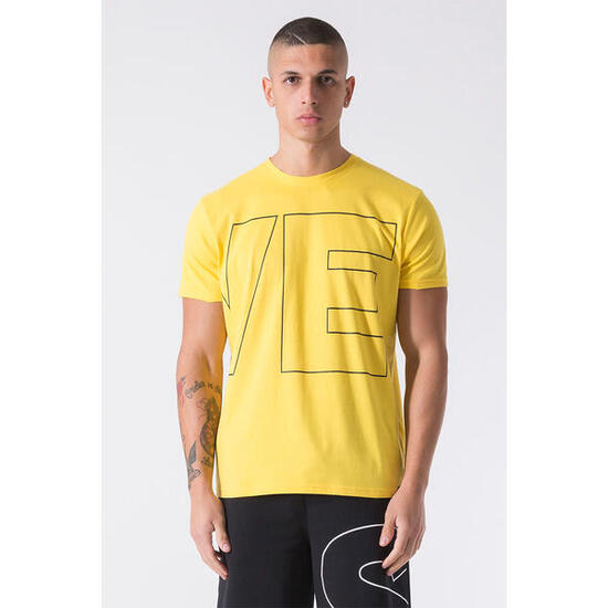 Everlast Camiseta Amarilla Logo Grande
