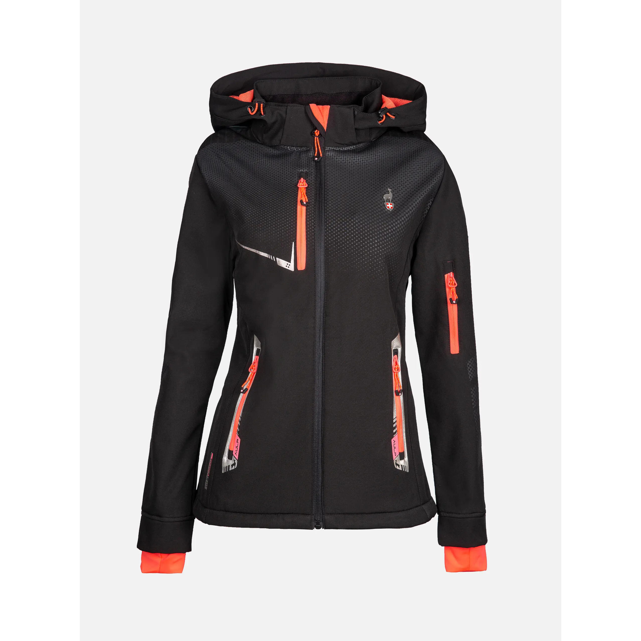Aulp - Veste Imperméable Femme Aulp Nelka - Coupe-pluie - Noir - Decathlon