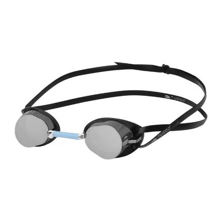 Okulary do pływania Szwedki Turbo Grenoble lustrzane srebrne
