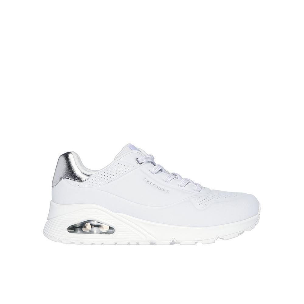 Zapatillas Skechers Mujer Uno - Shimmer Away Blanco 1/6