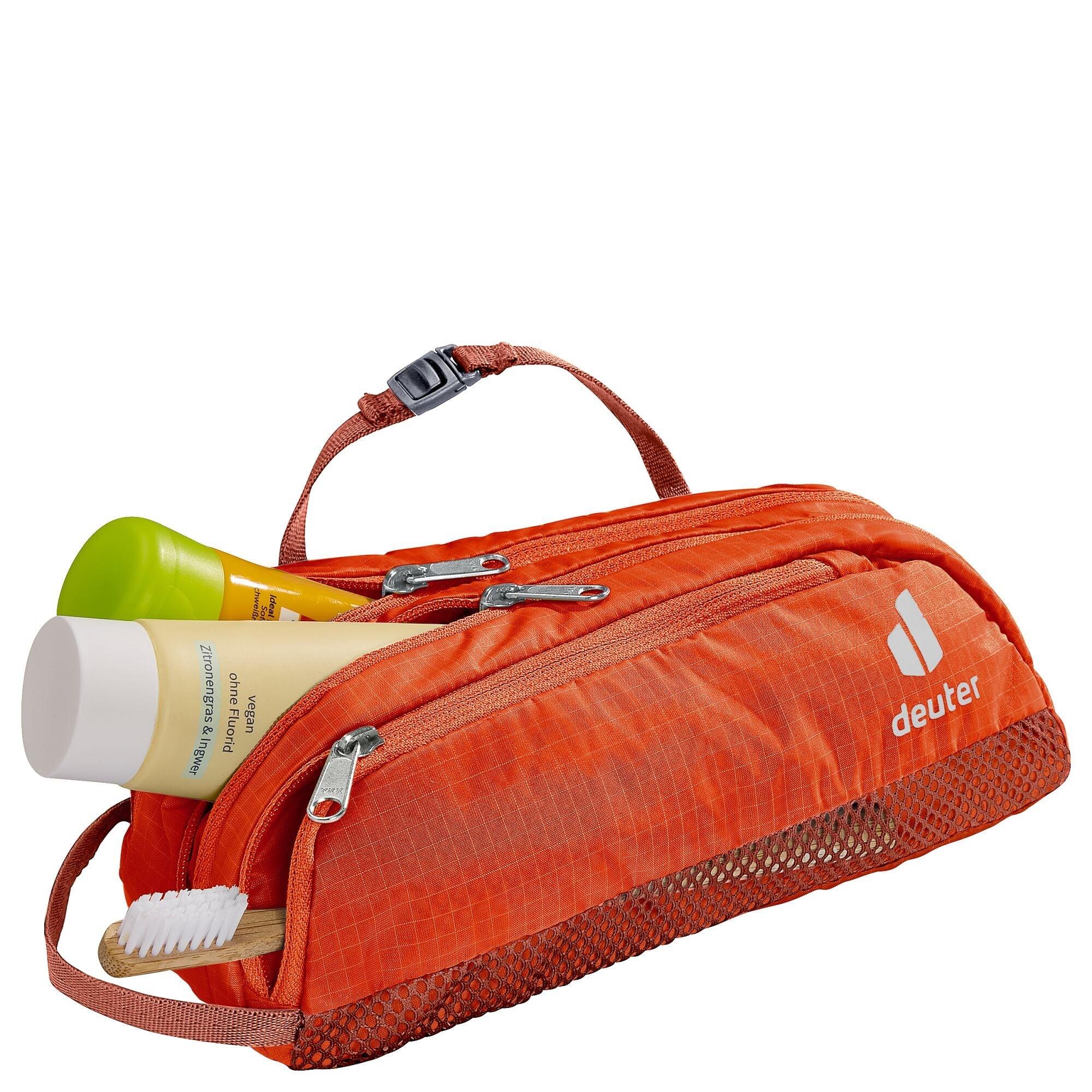 Kosmetyczka turystyczna Deuter Wash Bag Tour II - papaya/redwood 2/2