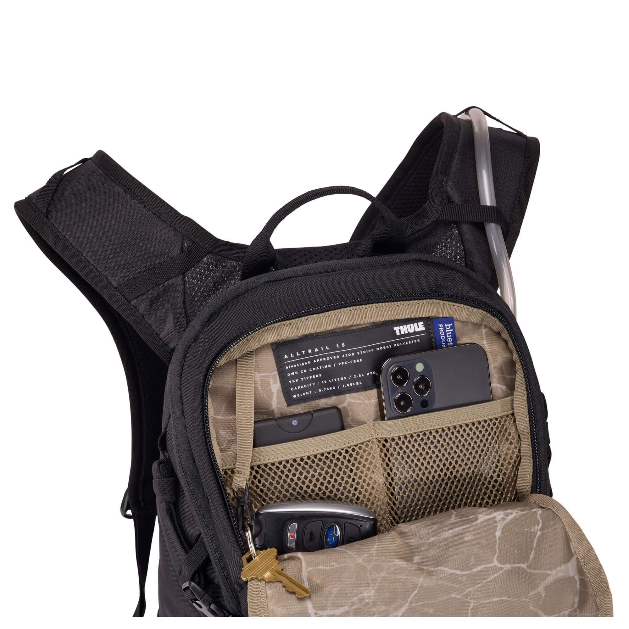 Wanderrucksack Thule AllTrail Black 16 BLACK 16 LITRES 7/7