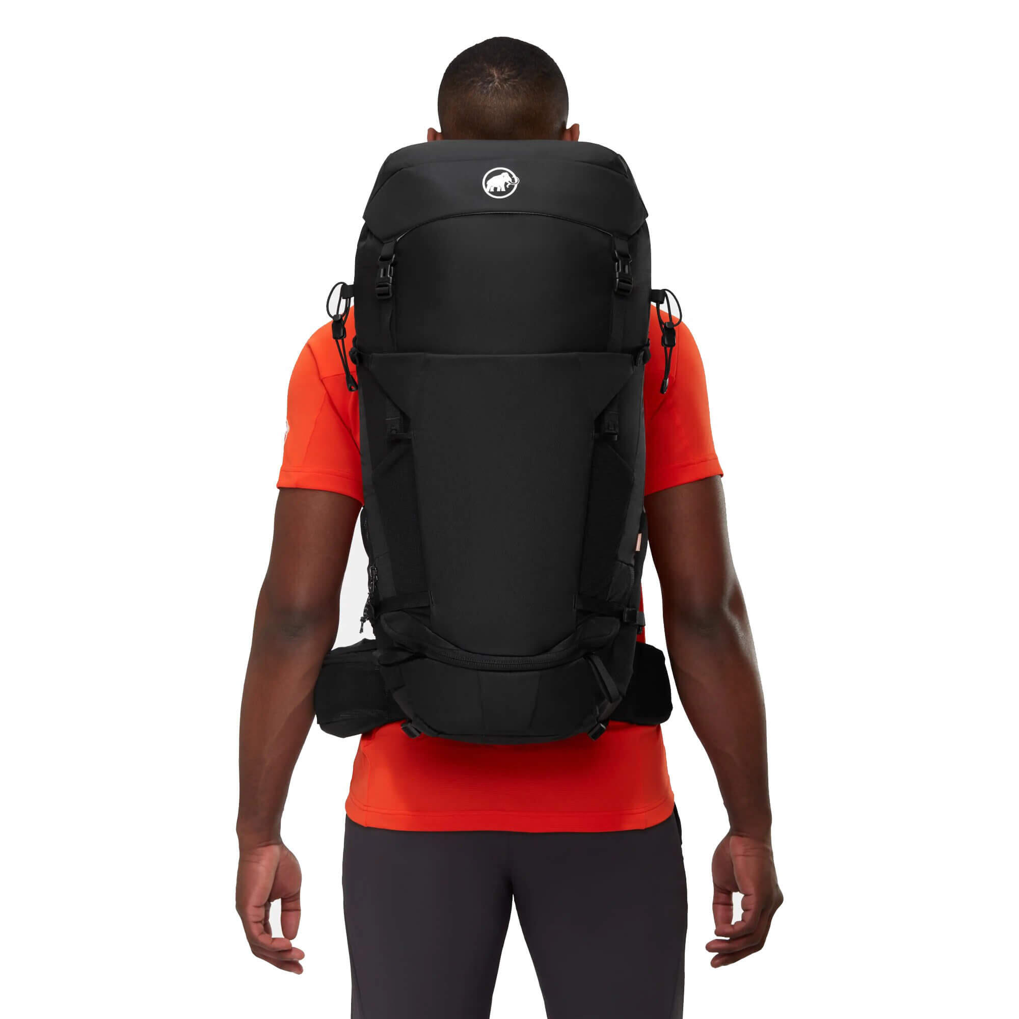 Sac à dos randonnée Mammut Lithium 40 L noir, dos ventilé EVA recyclé DWR 6/7