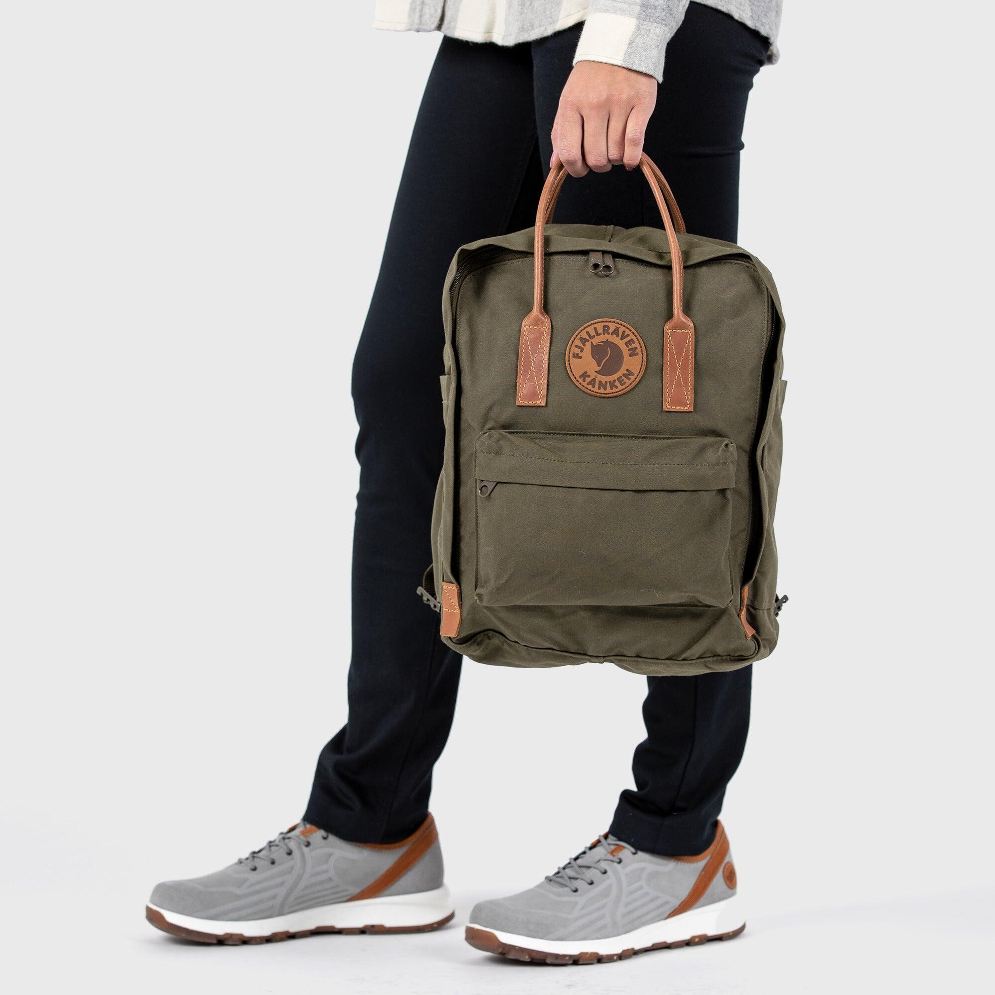 Mochila para caminar Fjallraven kanken No.2 Dark olive resistente al agua 6/6