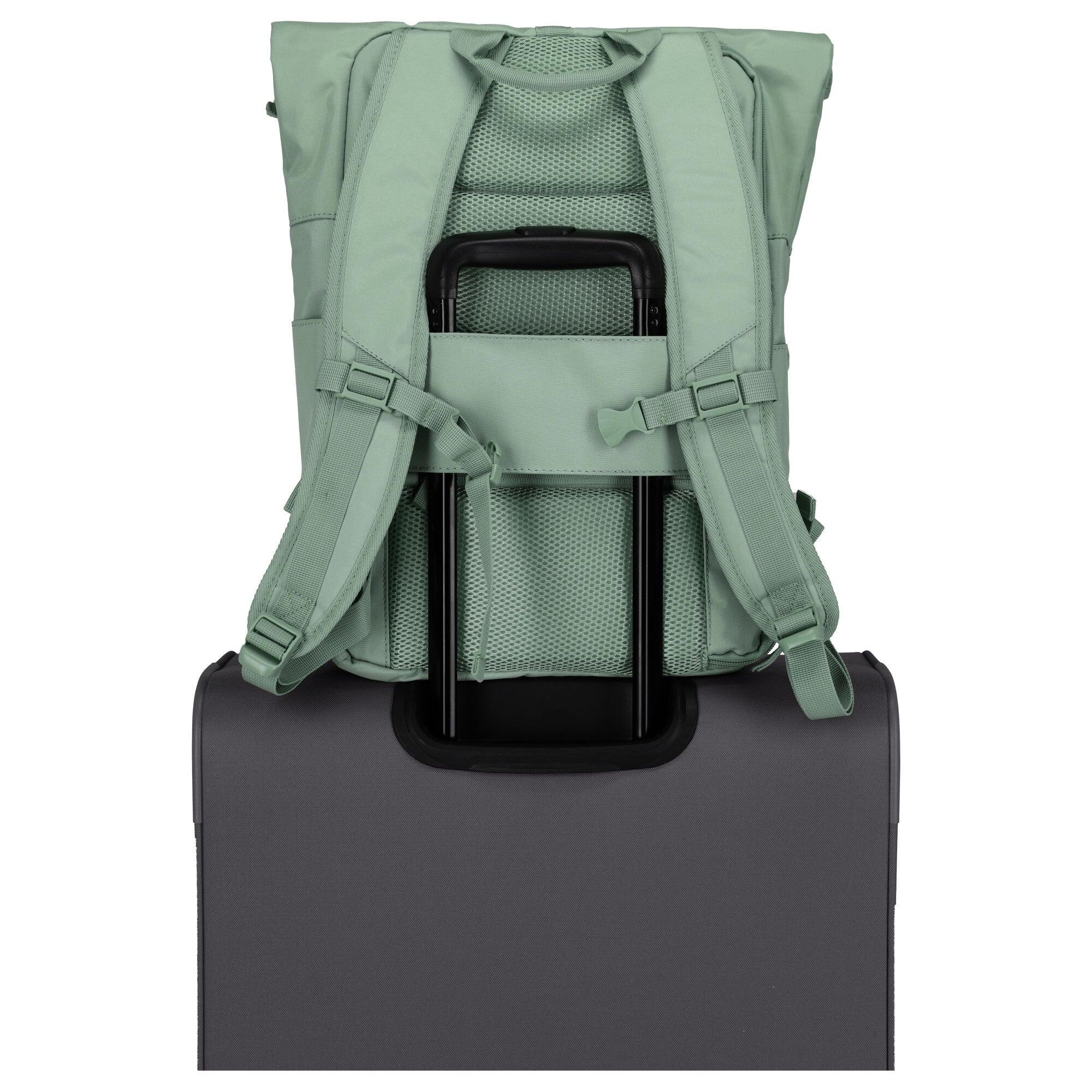 BASICS Rollup Rucksack, Hellgrün 6/6