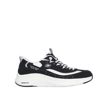 Zapatillas Skechers Mujer Contour Foam - Cozy Fit Sweet Nostalgia Negro/ Blanco