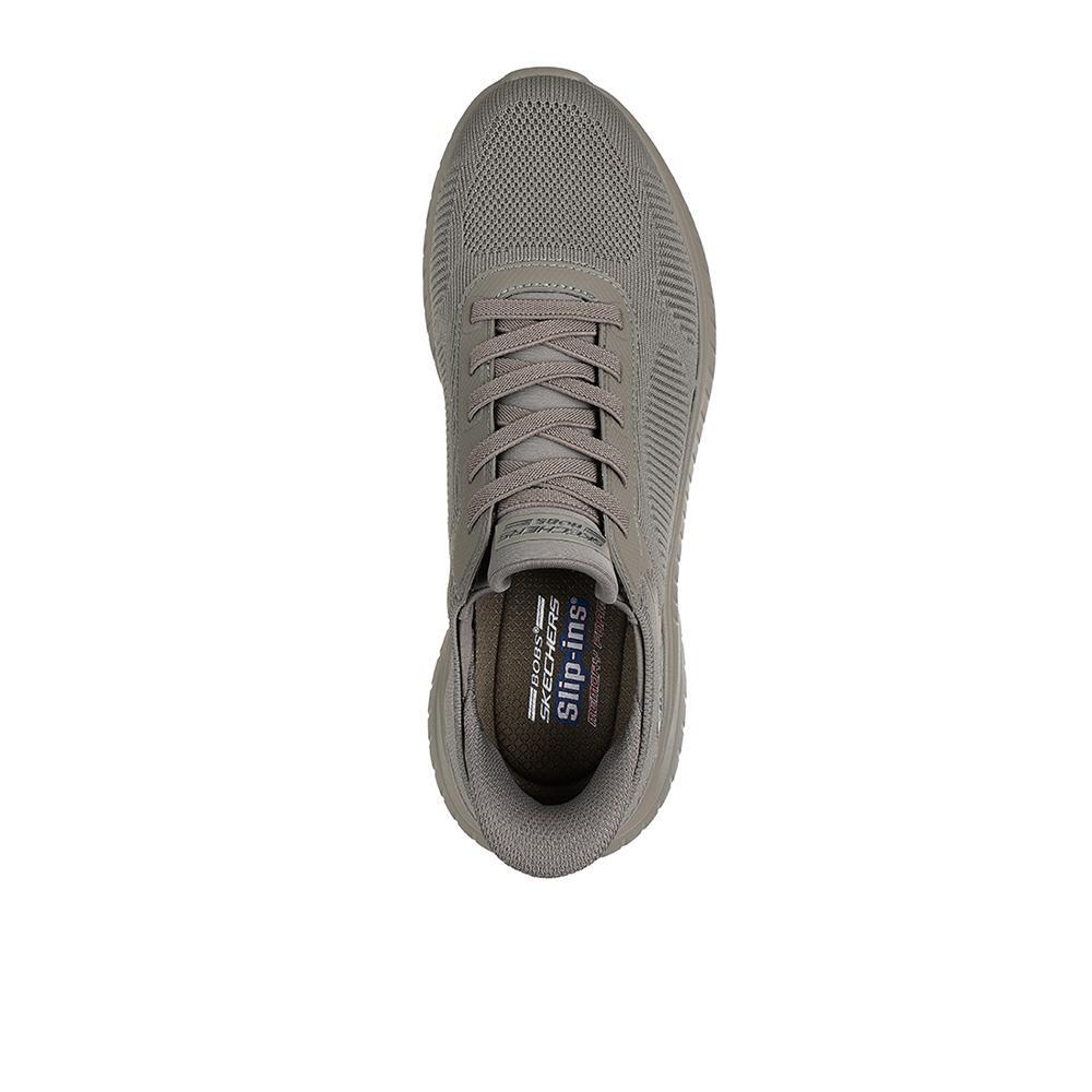 Zapatillas Skechers Hombre Bobs Sport Squad Chaos Oliva 3/4