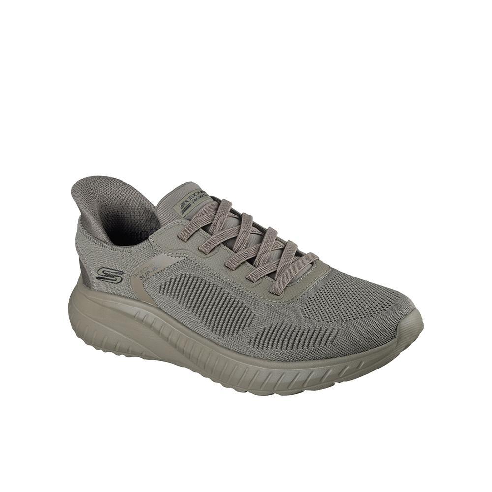 Zapatillas Skechers Hombre Bobs Sport Squad Chaos Oliva 2/4