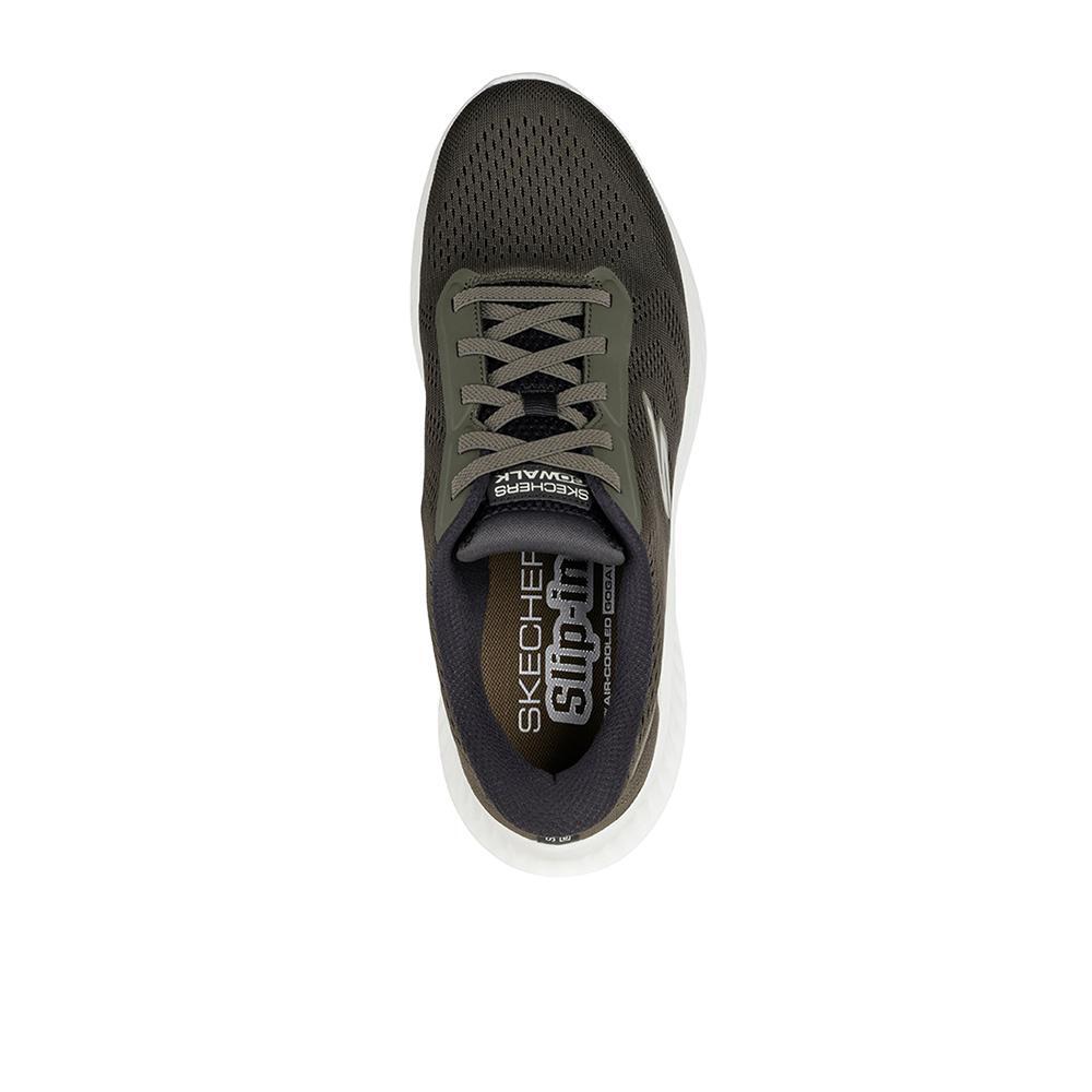 Ténis Skechers Homem Go Walk Now - Payton Verde 3/4