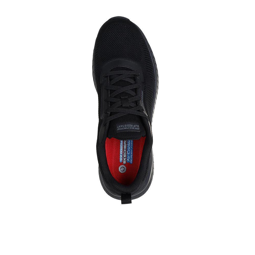 Ténis Skechers Homem Squad Chaos SR Preto 3/4