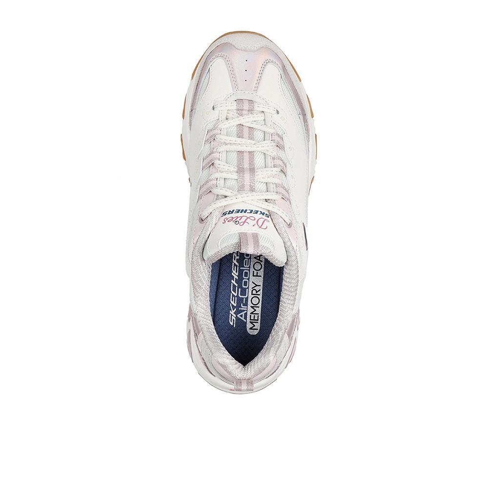 Ténis Skechers Mulher D'Lites - Dazzling Shine Rosa 3/4