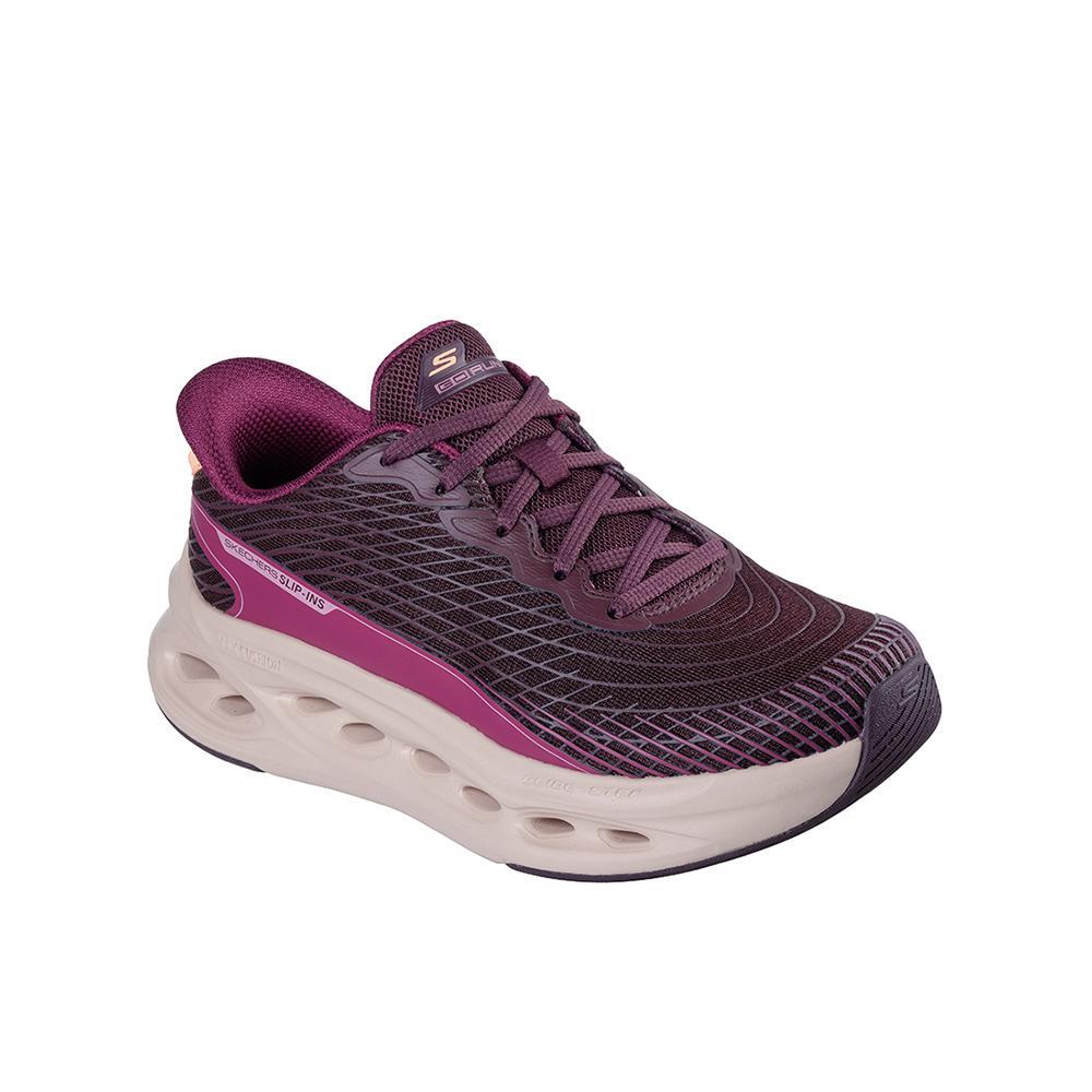 Ténis Skechers Mulher Max Cushioning Glide-Step Bordéus 2/4