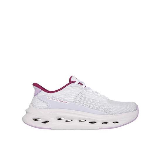 Zapatillas Skechers Mujer Max Cushioning Glide-Step Blanco