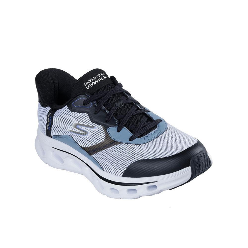 Ténis Skechers Homem Go Walk Glide-Step 2.0 - Zac Branco/ Negro 2/4