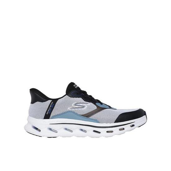 Zapatillas Skechers Hombre Go Walk Glide-Step 2.0 - Zac Blanco/ Negro