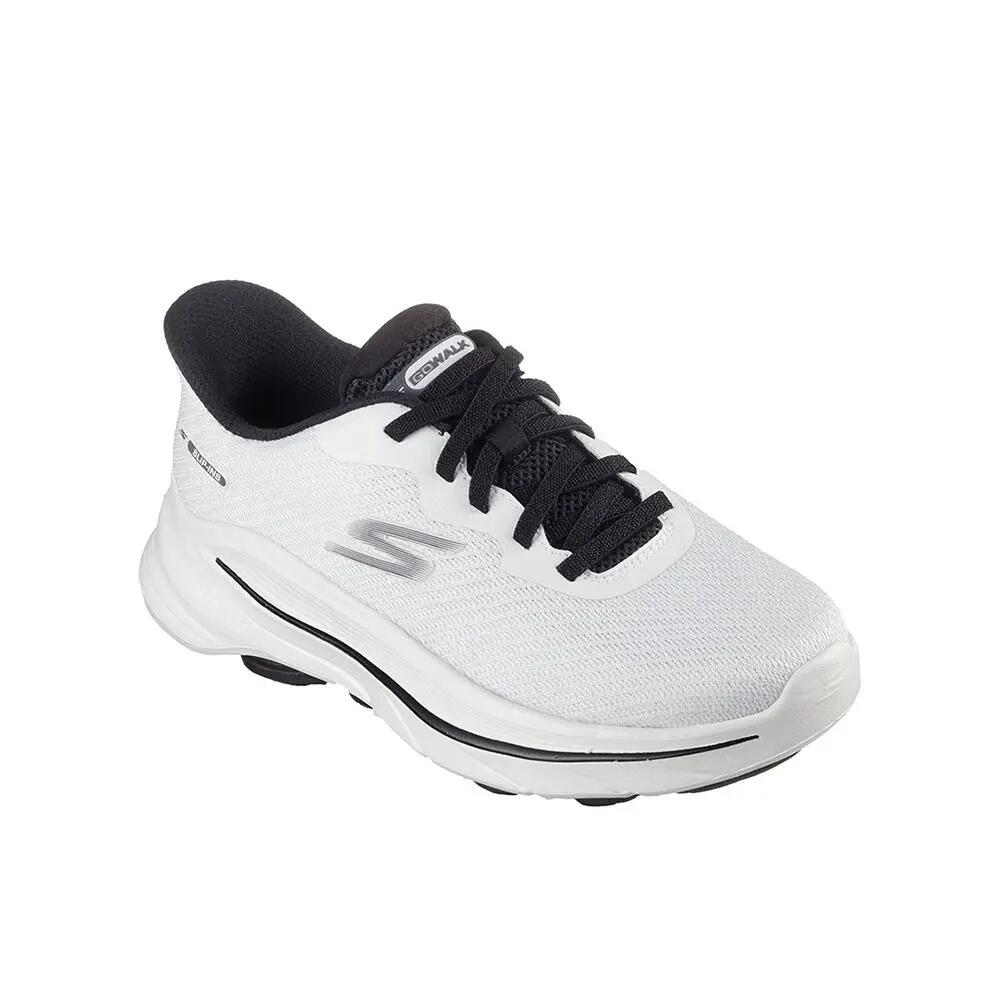 Zapatillas Skechers Mujer Go Walk 8 - Nadia Blanco/ Negro 2/4