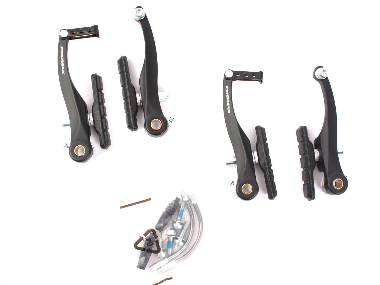 BMX V-BRAKE SET PROMAX DIANTEIROS E TRASEIROS KHEBIKES 2/4