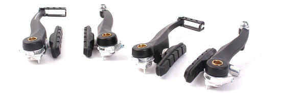 SET FRENI V-BRAKE BMX PROMAX ANTERIORE E POSTERIORE KHEBIKES