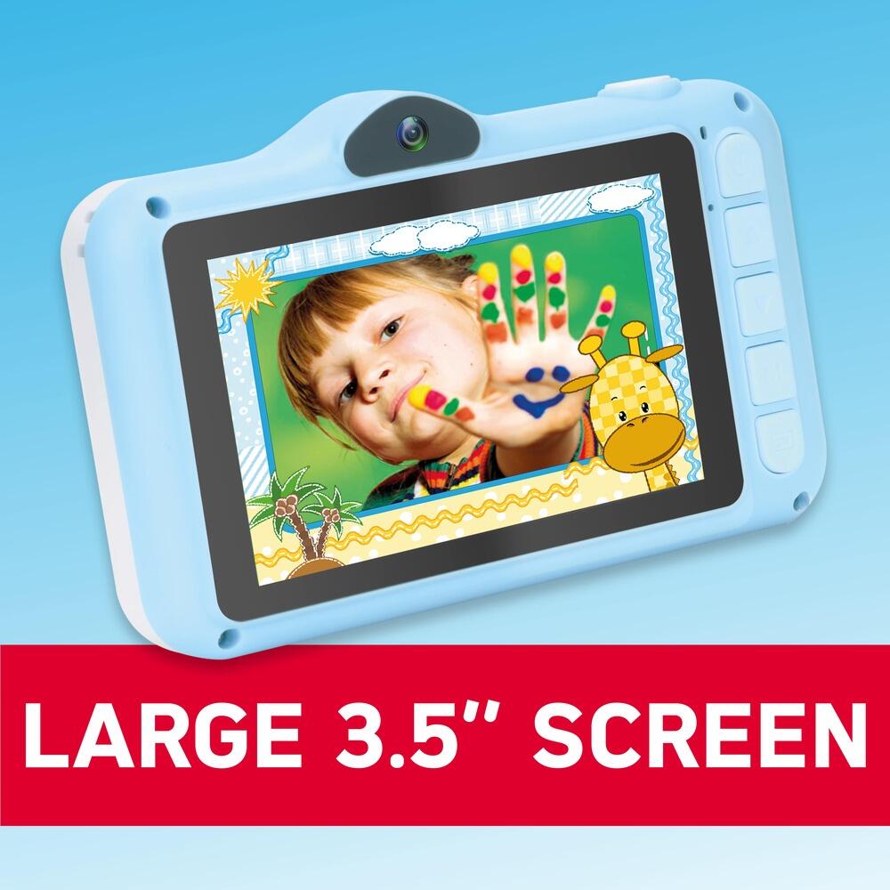 AGFAPHOTO Realikids Cam 2 - Caméra Enfant Selfie & Vidéo 3,5" LCD - Bleu 2/5
