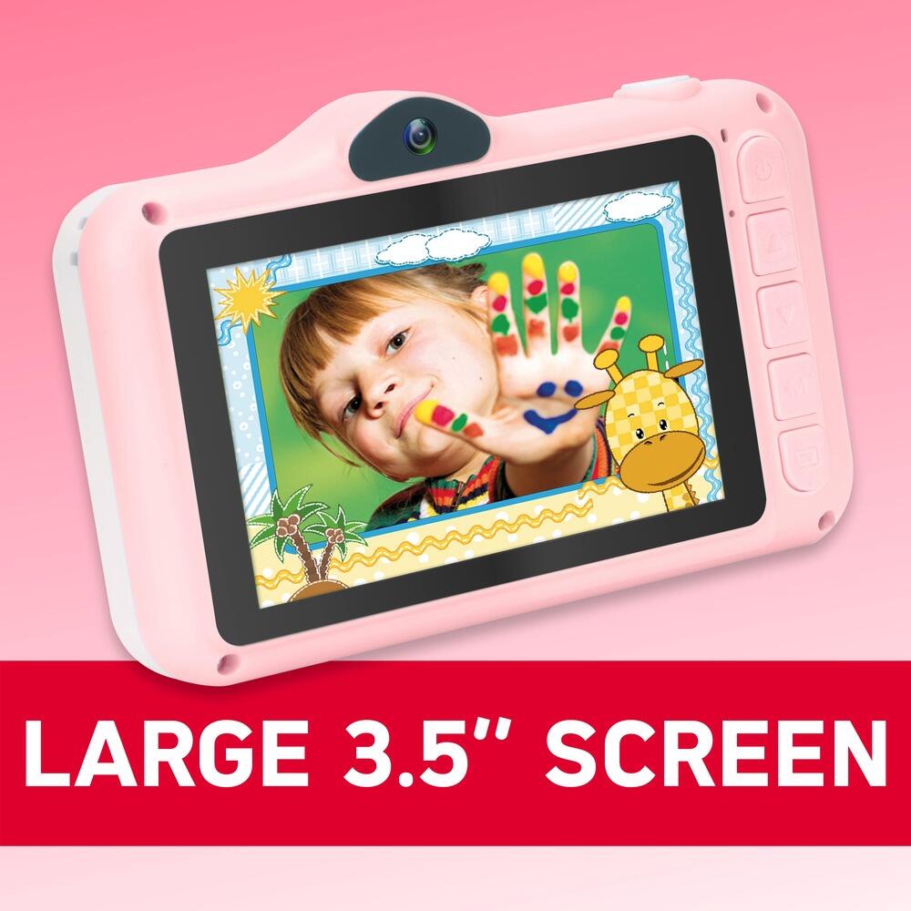 AGFA PHOTO Realikids Cam 2 - Caméra Enfant Selfie & Vidéo 3,5" LCD - Rose 2/5