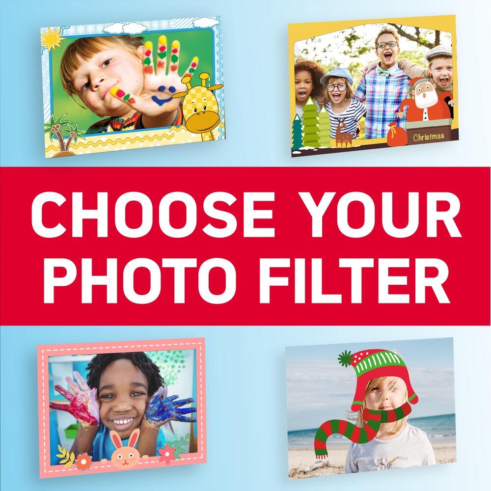 AGFAPHOTO Realikids Cam 2 - Caméra Enfant Selfie & Vidéo 3,5" LCD - Bleu 4/5