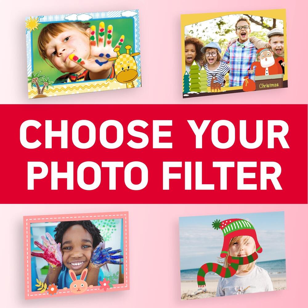 AGFA PHOTO Realikids Cam 2 - Caméra Enfant Selfie & Vidéo 3,5" LCD - Rose 4/5