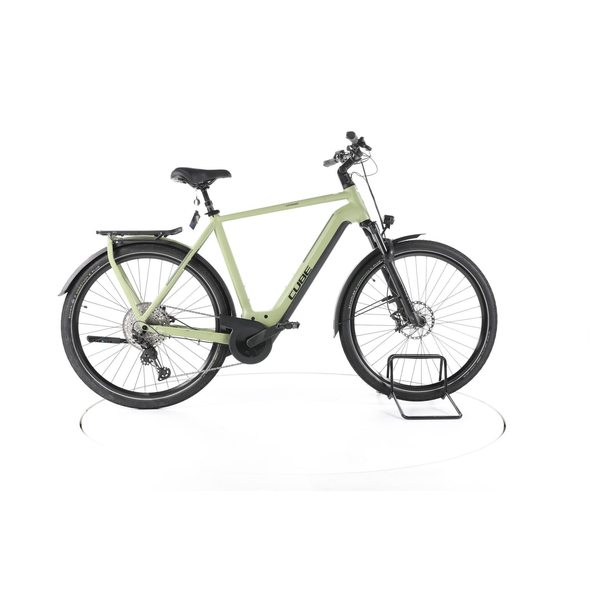 Cube - Reconditionné - Cube Kathmandu Hybrid Slx Trekking Vélo Électrique 2024 - Bon - Vélo Tout Chemin - Vert - 62 - Decathlon