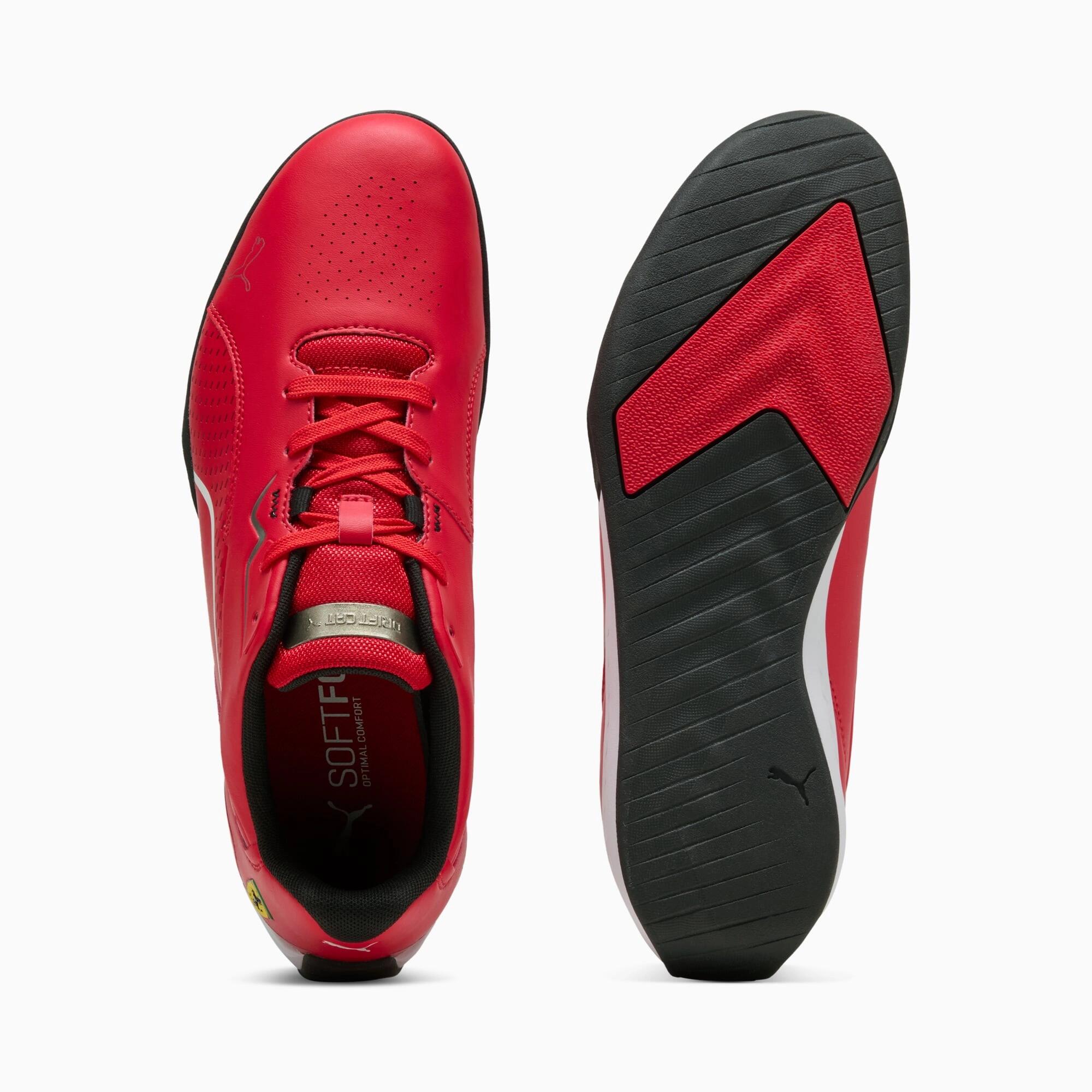 PUMA Ferrari Drift Cat 11 Rosso Corsa Zapatillas Hombre Blanco (30861302) 4/4