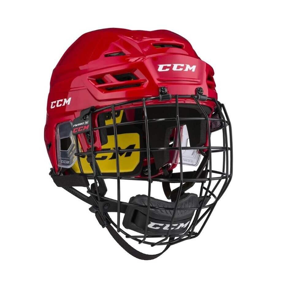 CCM CCM Helma CCM Tacks 210 Combo SR, červená, Senior, M, 55-60cm