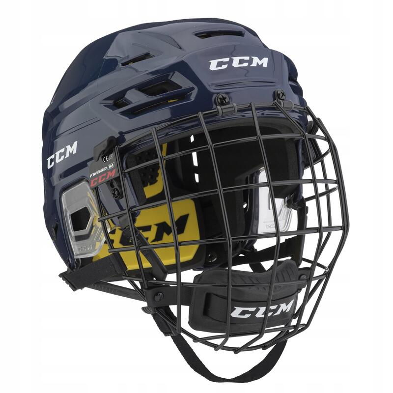 CCM Helma CCM Tacks 210 Combo SR, tmavě modrá, Senior, S, 52-57cm