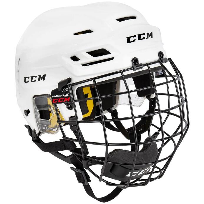 CCM Helma Tacks 210 Combo SR, bílá, Senior, S, 52-57cm