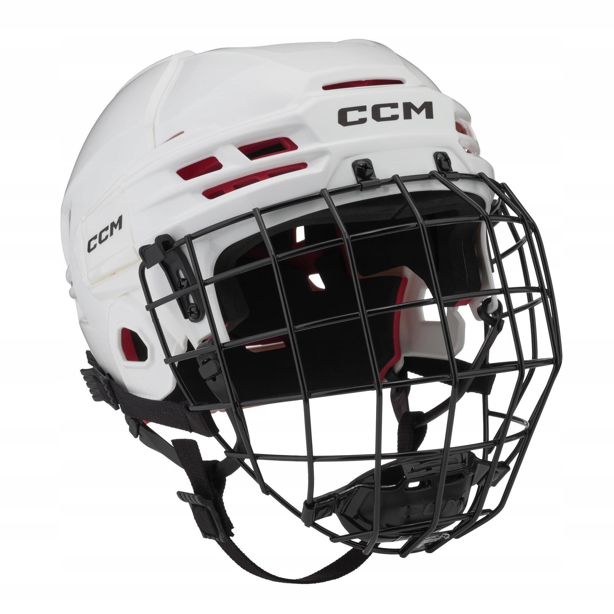 CCM CCM Helma CCM Tacks 70 Combo SR, Senior, 58-62cm, L, bílá