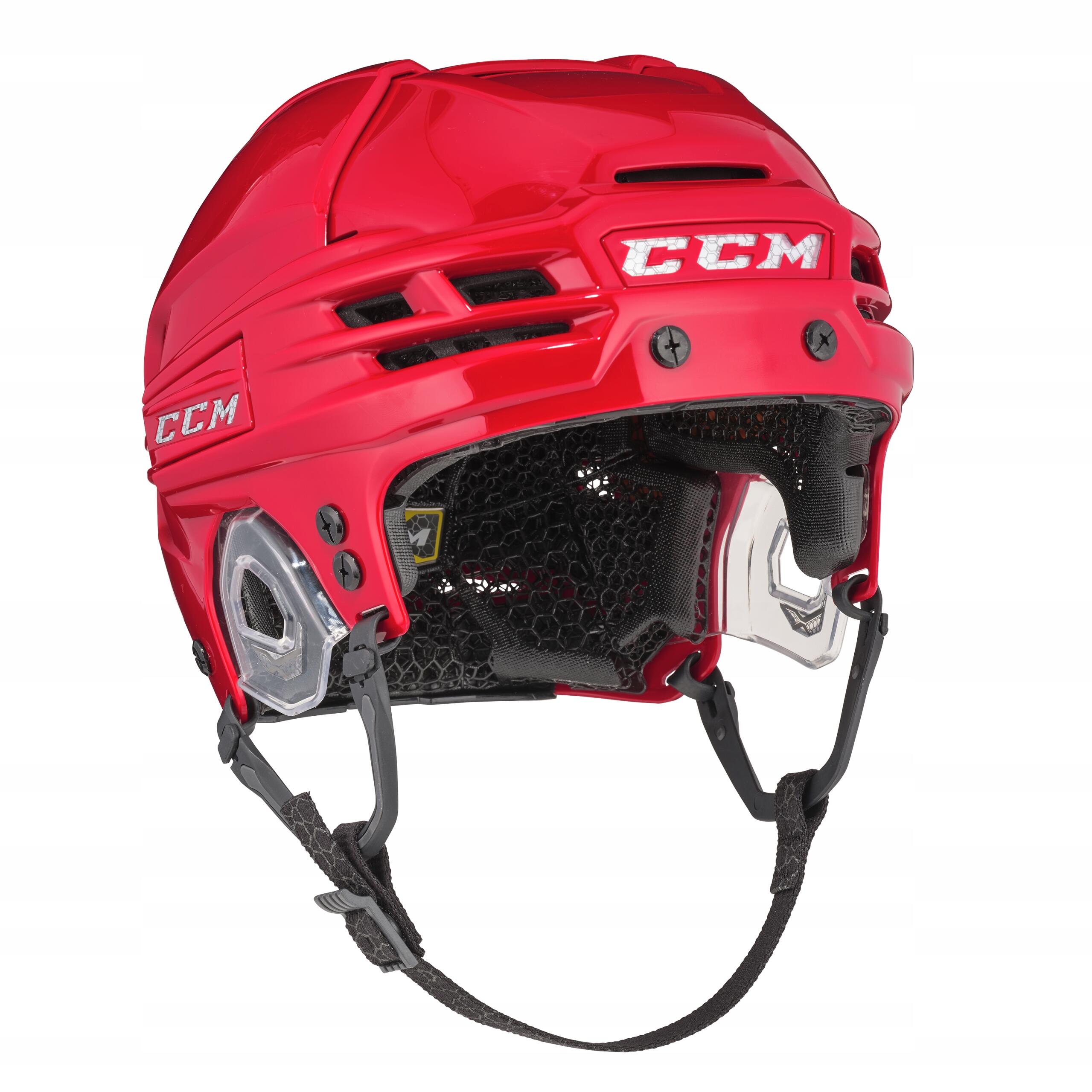 CCM Helma Super Tacks X SR, červená, Senior, L, 58-63cm