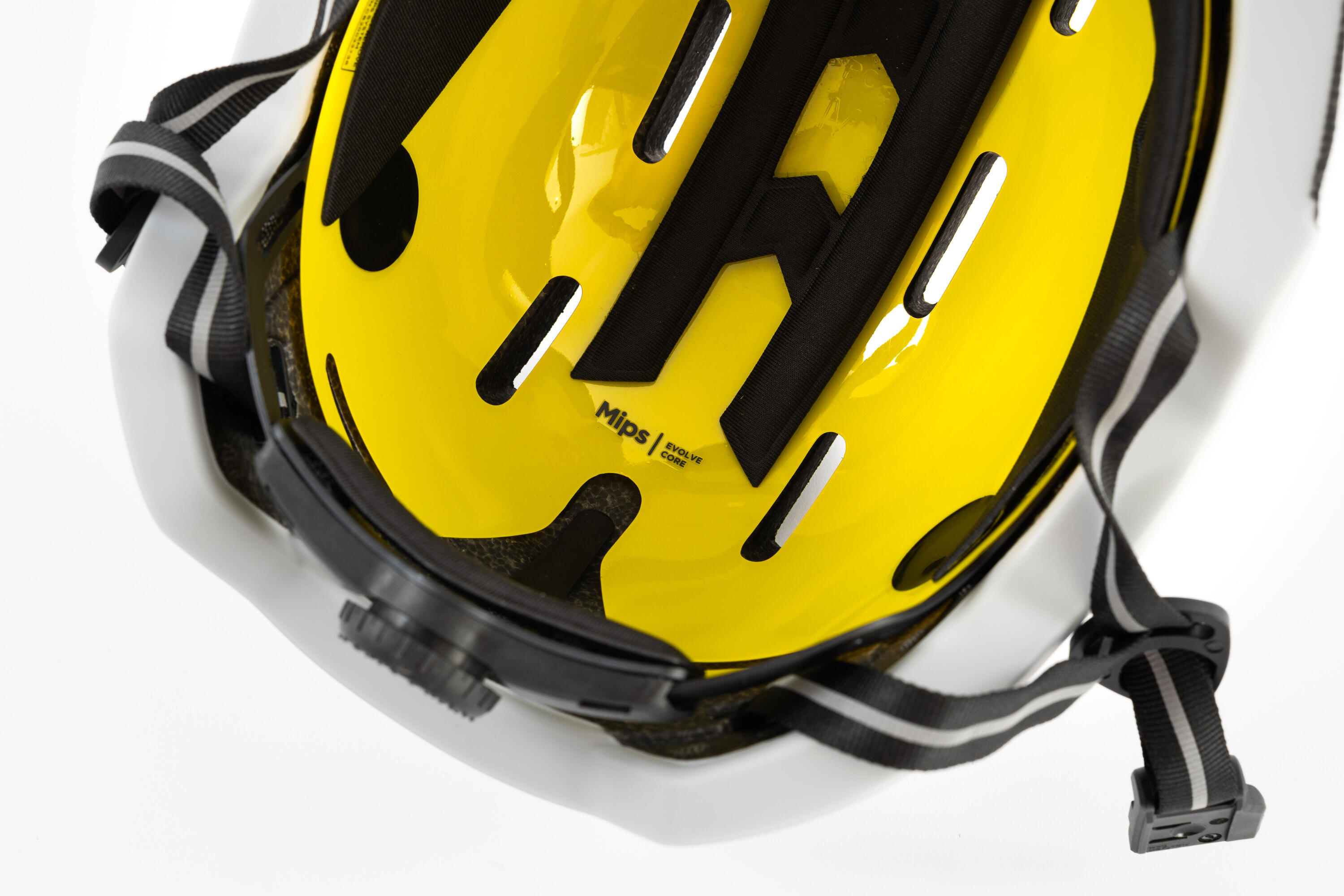 Casco Bici Riflettente Luminoso M con MIPS – Casco Leggero e Sicuro 5/8