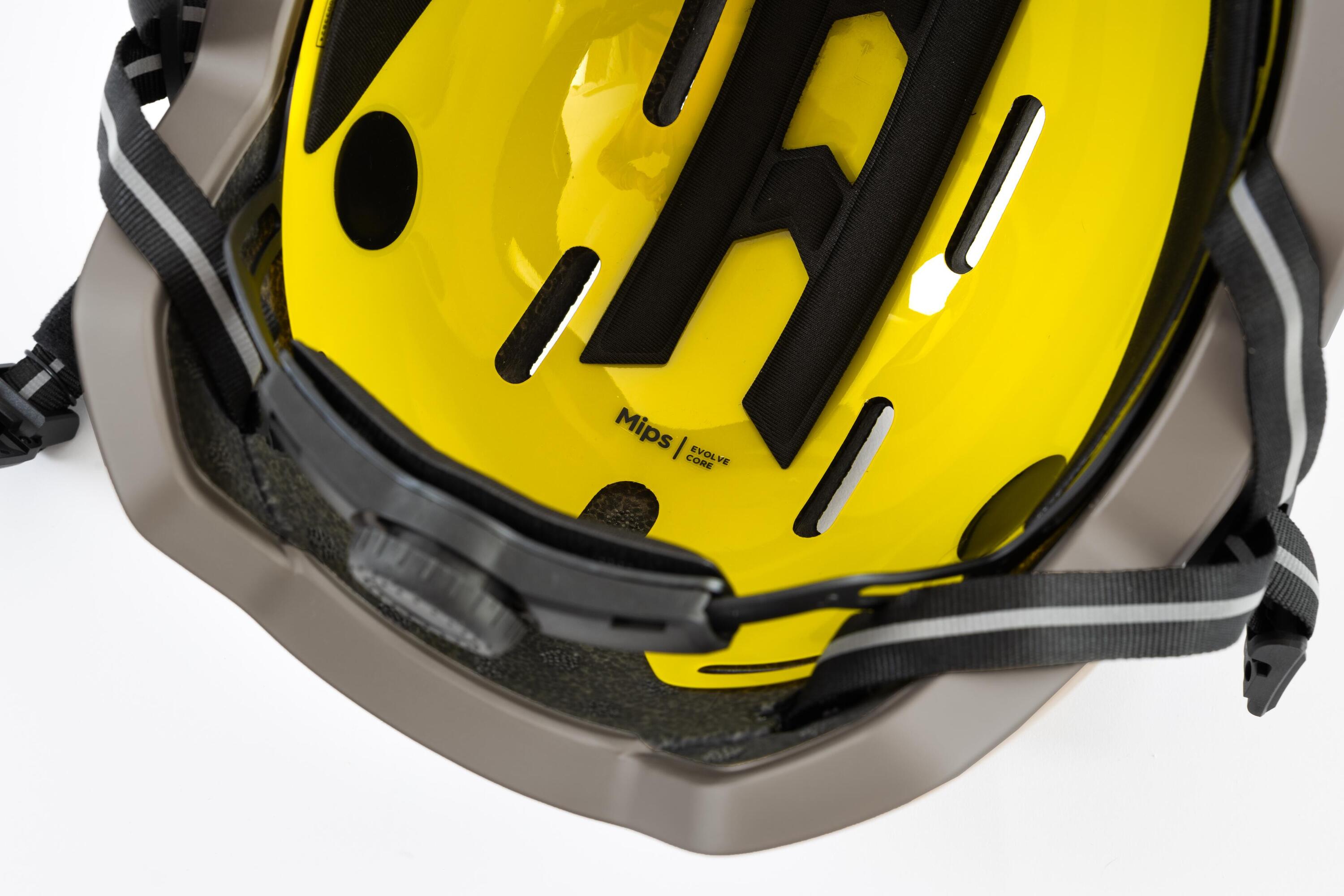 Casco Bici Riflettente Luminoso S con MIPS – Casco Leggero e Sicuro 5/7