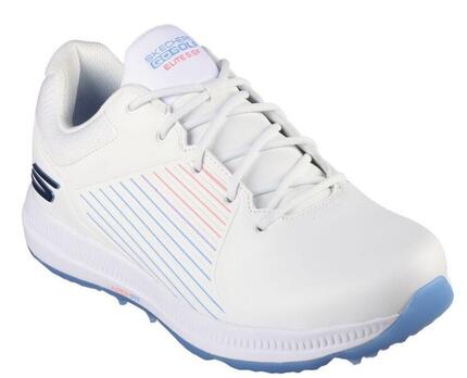 Skechers Go Golf Elite 5 GF 2024 Mujer, Blanco/Multi