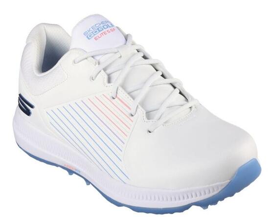 Skechers Go Golf Elite 5 GF 2024 Mujer, Blanco/Multi