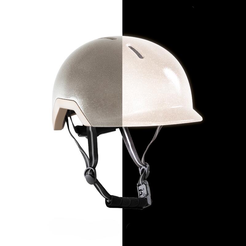 Casco Bici Riflettente Luminoso S con MIPS – Casco Leggero e Sicuro 3/7