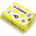 6 Balles de Tennis de Table Karakal 1 étoile blanche