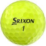 Doos van 12 Srixon Soft Feel Golfballen Geel Nieuw 2/6