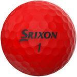 Packung mit 12 Golfbällen Srixon Soft Feel Brite Rot New 2/4