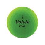 Scatola di 12 palline da golf Volvik Vivid Verde 2/2
