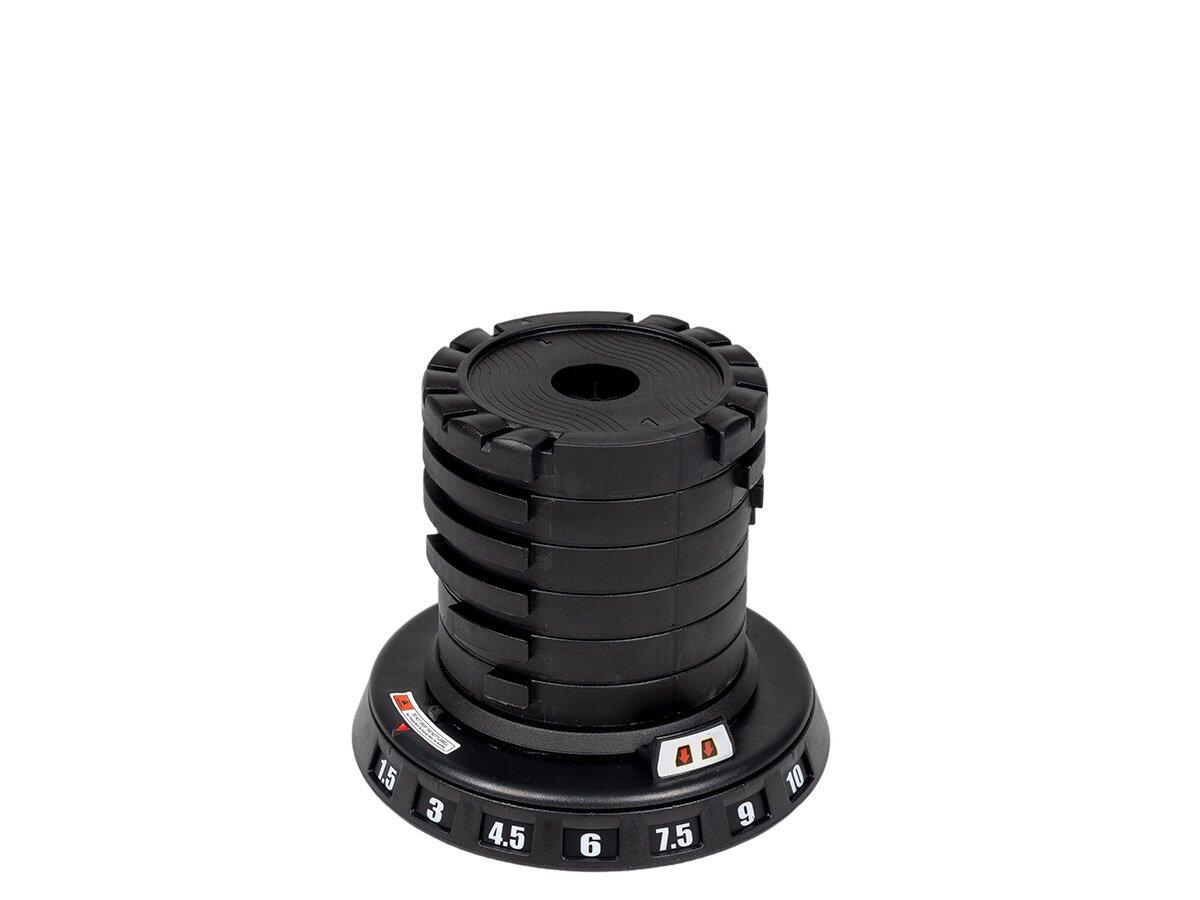Kettlebell nové generace 7v1 - nastavitelný, 1,5-10kg 2/6