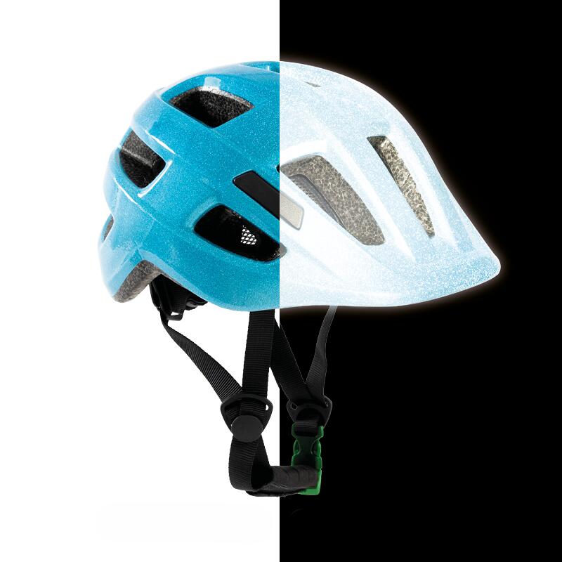 Casco Bici Riflettente Luminoso S Bambino – Casco Leggero e Sicuro 3/7