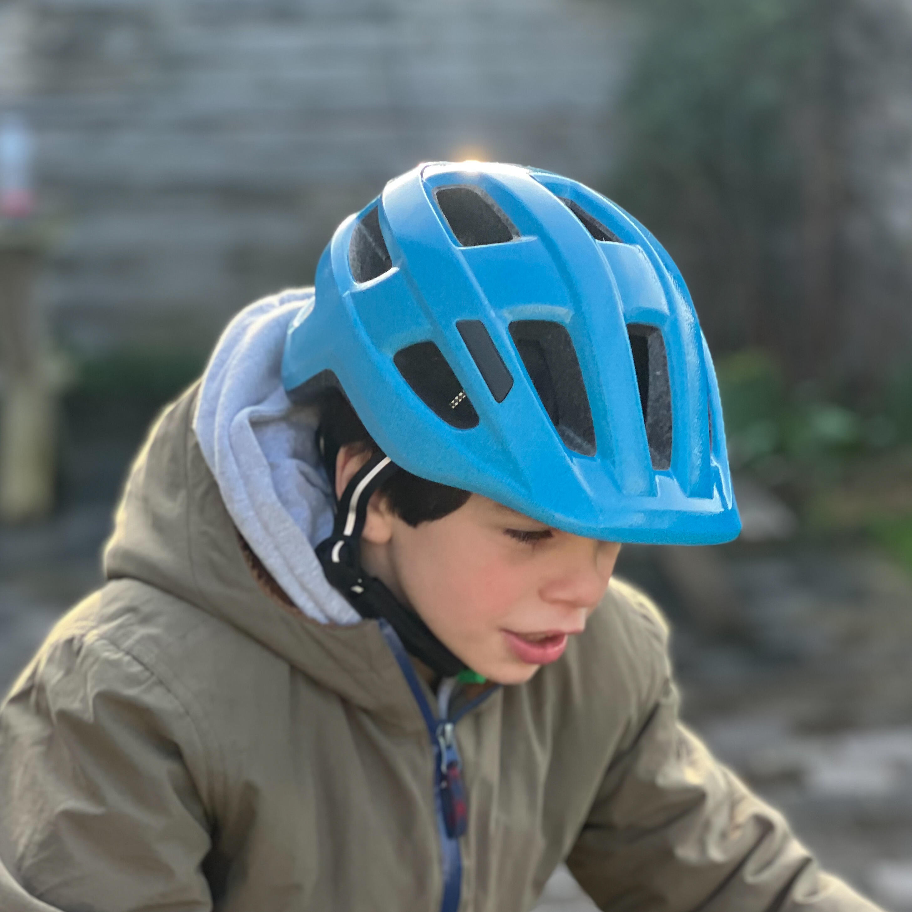 Casco Bici Riflettente Luminoso S Bambino – Casco Leggero e Sicuro 7/7